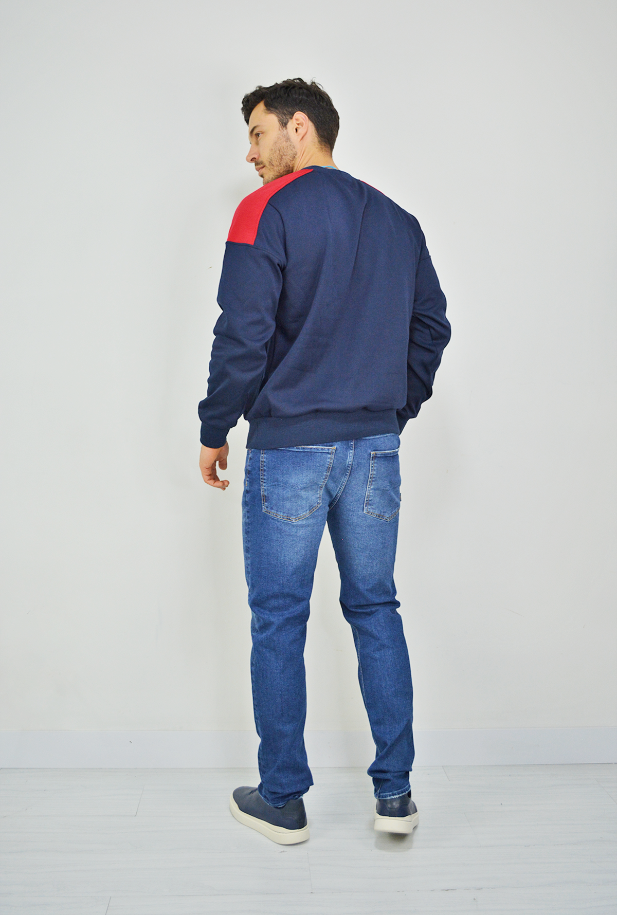 Buzo Azul  para hombre HD012