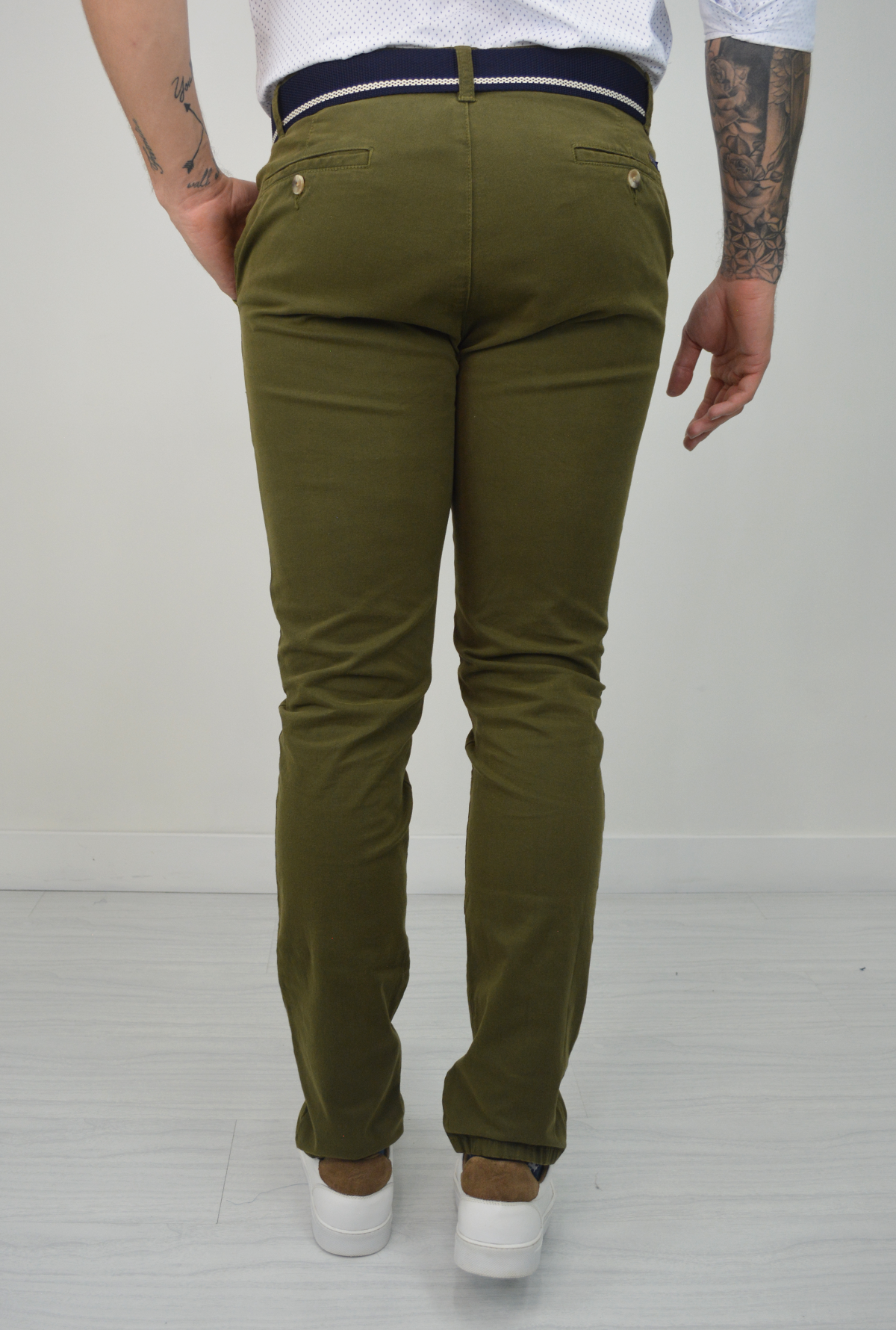 Pantalón Verde Para Hombre DPC1020